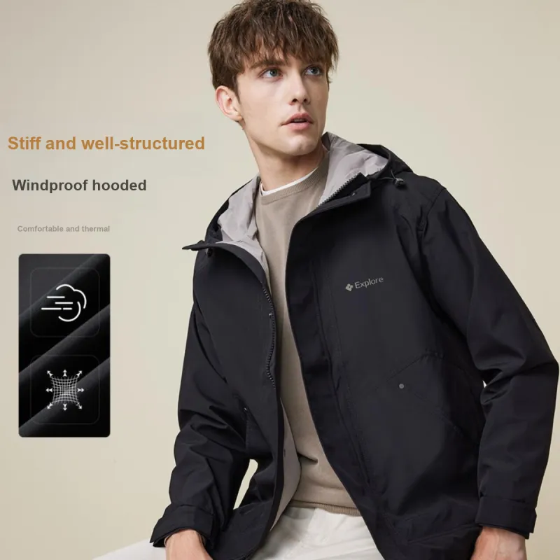Red bean Jackets Men-9