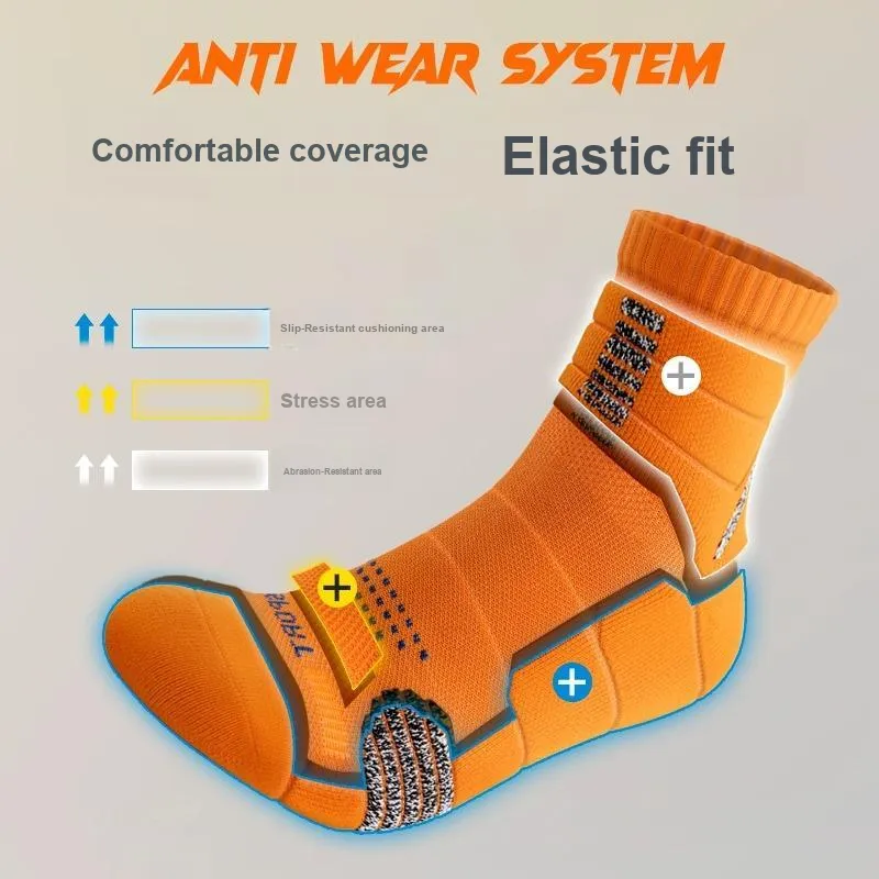 SALOATO Basketball Socks Unisex 3 Pack-17