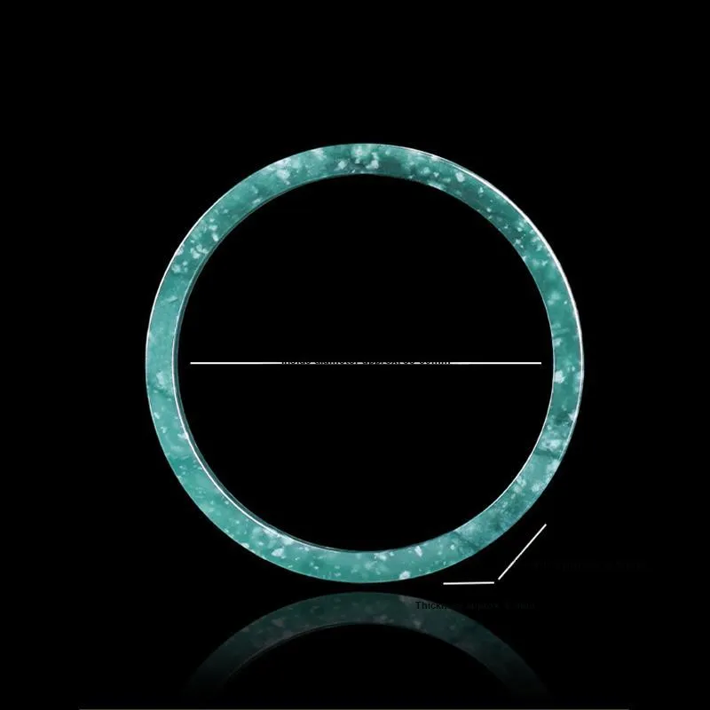 Qing Yi Glutinous Jade Bangles Unisex-5