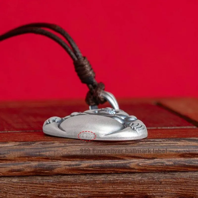 BKBU 999 Fine Silver Pendants Unisex-3