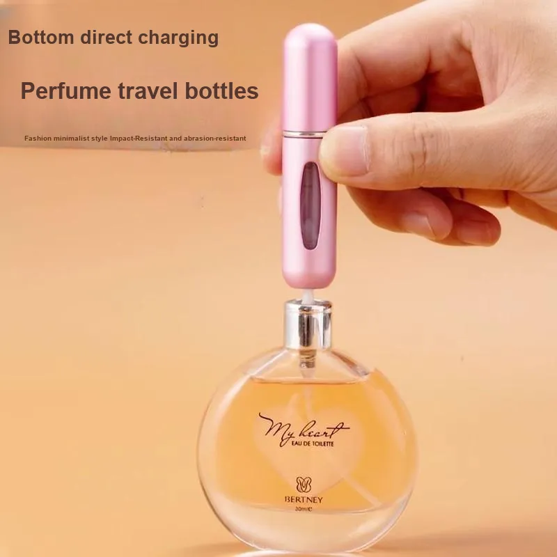 ZHENZI Perfume Travel Bottles Bottom Refillable High End Portable Press Spray Empty Bottle Sample-15