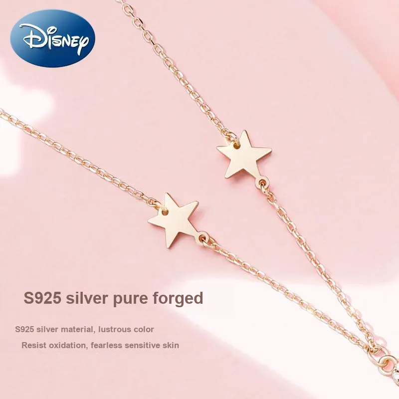 Disney Magic Colors Series S925 Silver Necklaces Women's-26