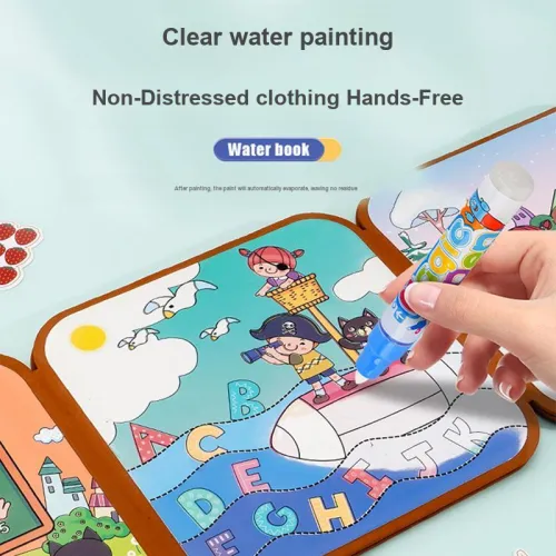 BIG TAYLOR Малыш Магическая Вода Рисование КНИГА Граффити DIY Рисование КНИГА Тихая КНИГА Рисование КНИГА Развивающие игрушки