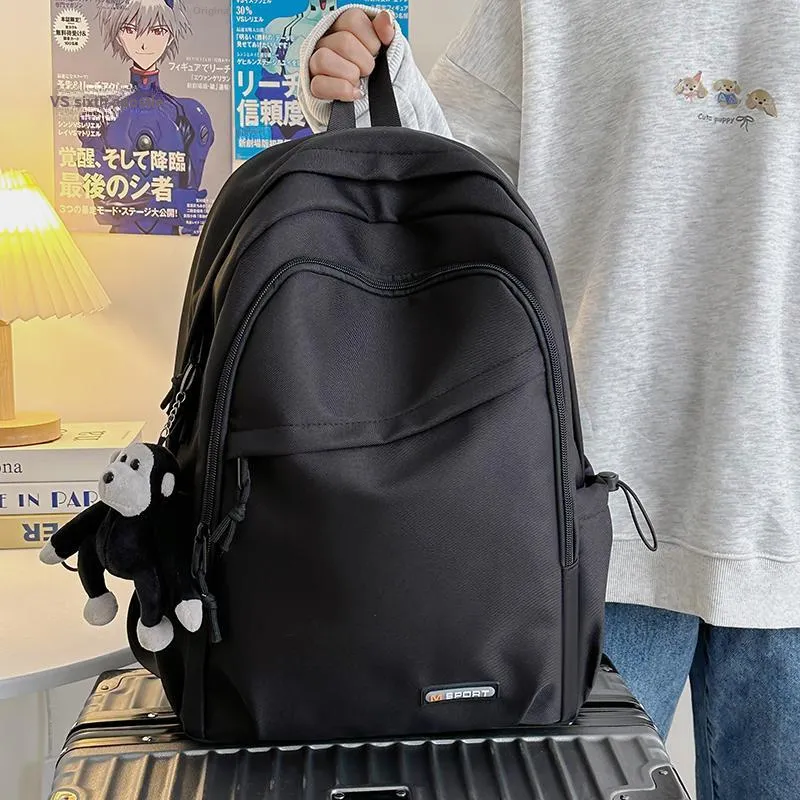 Parker Bear Nylon Backpack Regular Unisex Multicolor-9