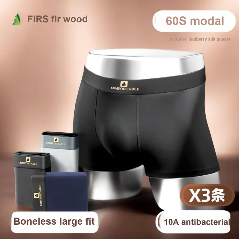 FIRS Underwear Gift Box Men's 3 Pack Gift Box Set-6