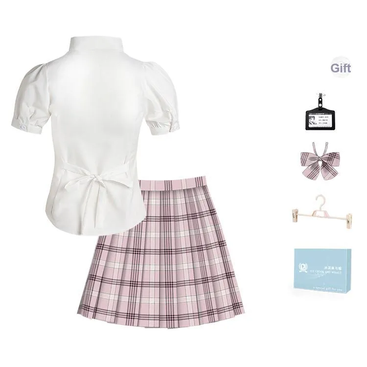 Ice Cream And Whale Summer JK Uniform Set Women's Gift Box Set-1