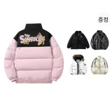 핑크 (포함됨 <브랜드_1>e 브랜드 다운 재킷)