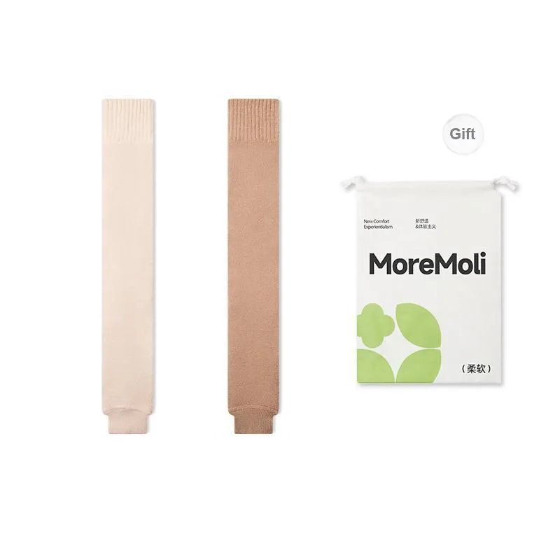 Moremoli Thigh high Socks Women's Gift Box 2 Doubles-1