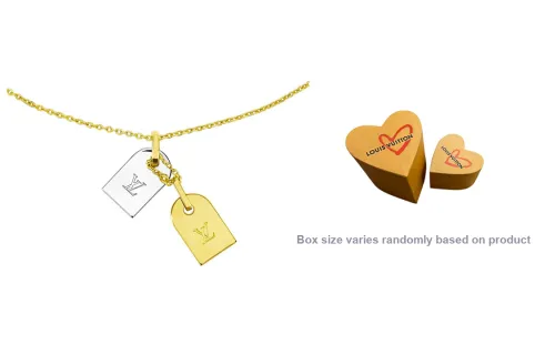 LOUIS VUITTON Necklaces Unisex Valentine's Day Box