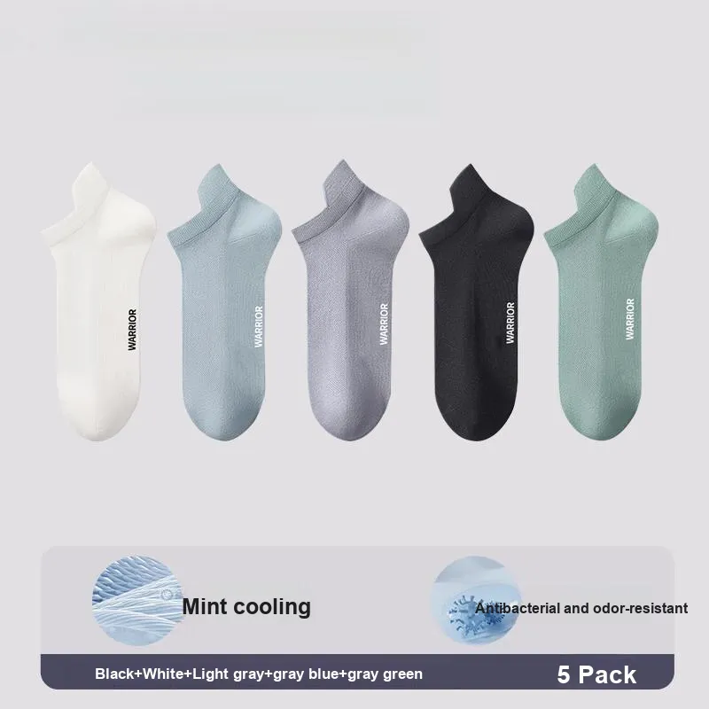 Warrior No Show Socks Unisex Combo Set-13
