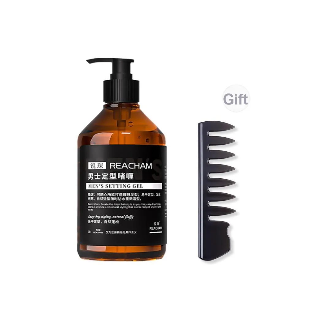 REACHAM Мужской Формирующий Гель для Волос с Эффектом Длительного Фиксажа и Длительного Запаха 300 мл