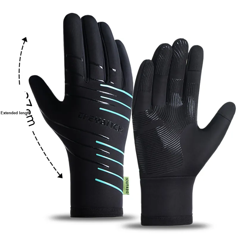 AAJF O Ring Fleece Dive Cloth Conductive Fiber Gloves Unisex-7