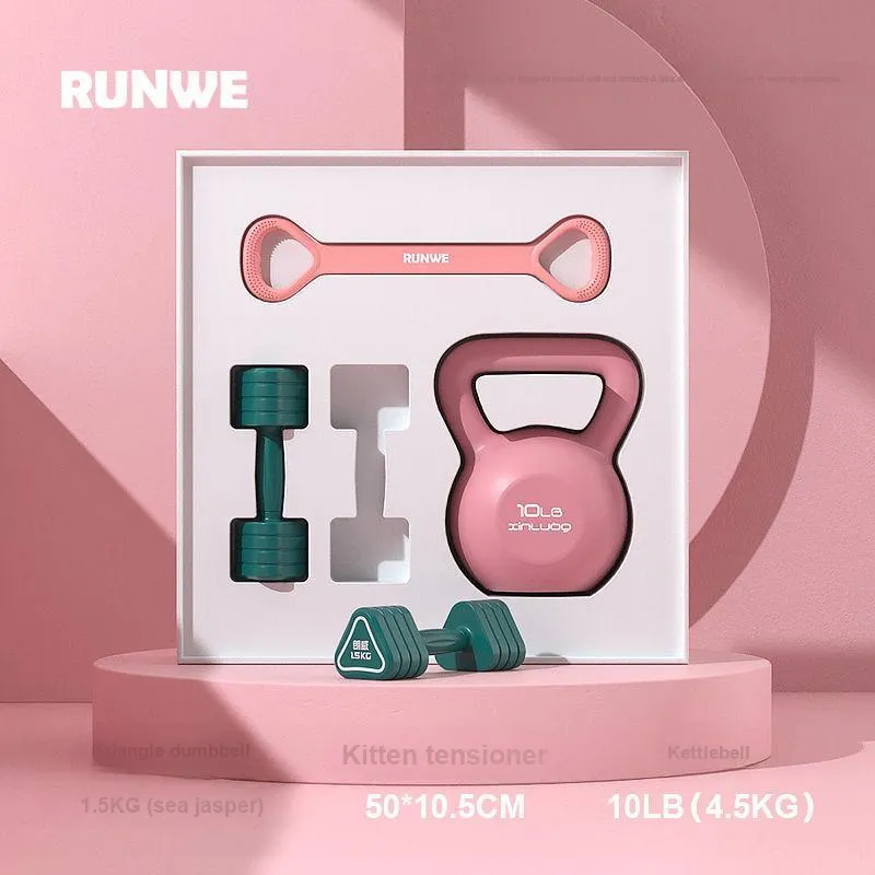Kaikang Kettlebells Women's Home Use Easily Shape The S Curve-5