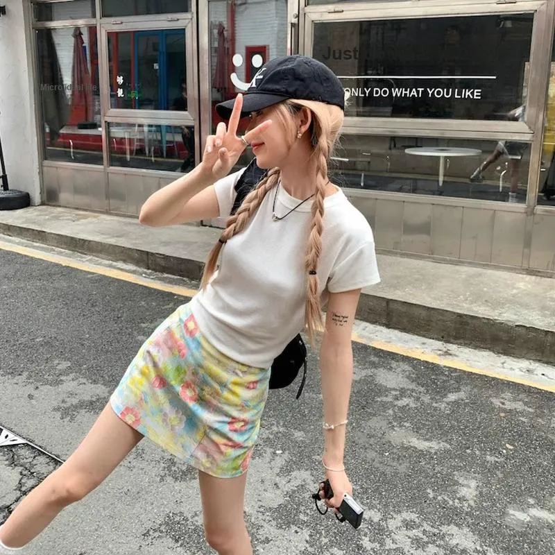MIMOSA CHUR Casual Short Skirts Women's-3