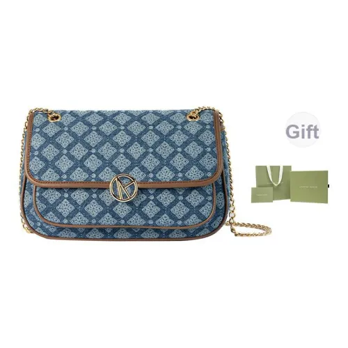 VANESSA HOGAN Сумка через плечо Женская Темно-коричневая