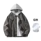 Gray (Comes with 1 White T-Shirt)