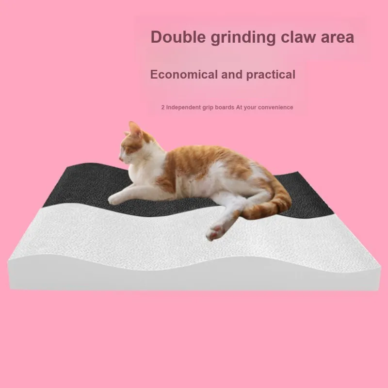 Kimpets [2 Pieces]Wave Cat Scratching Board-7