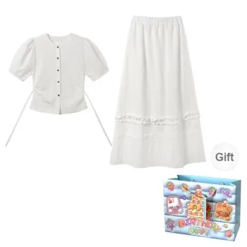 TWOPLUMGIRLS Two Piece Skirt Sets Women's