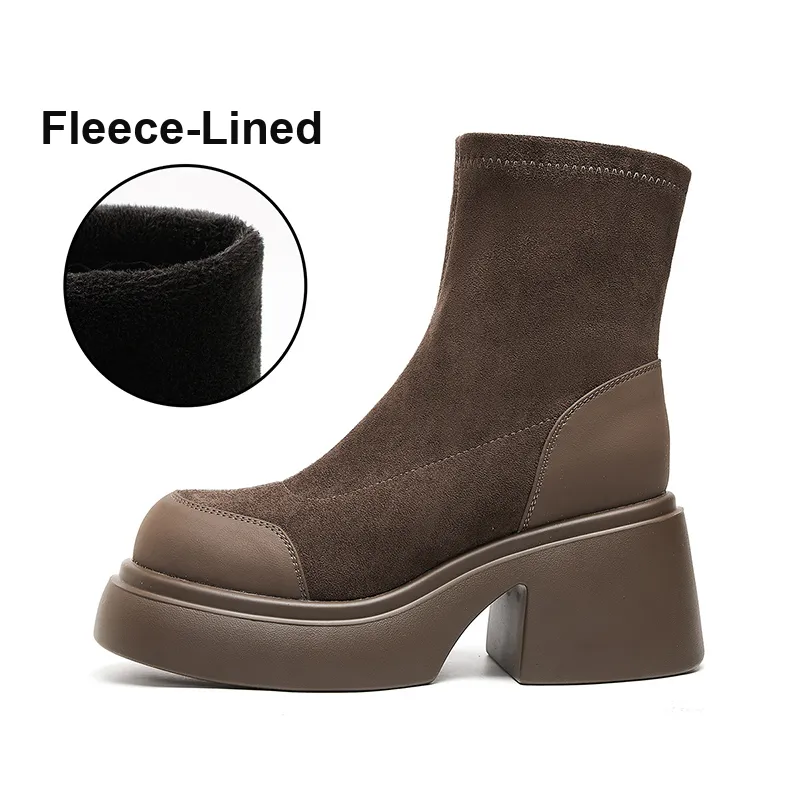 MALEMONKEY Ankle Boots 7.5cm Women's-21