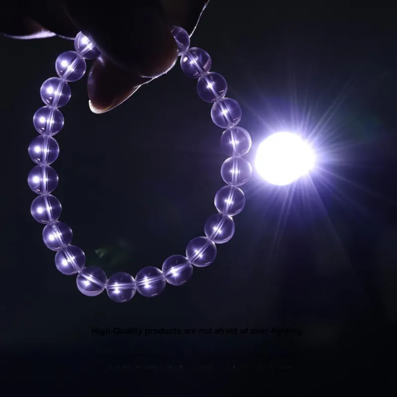 LAOMIAO Natural White Crystal Bracelets Women's-7