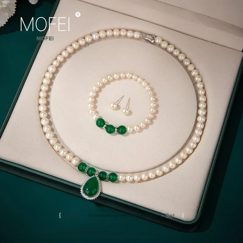 Mofei Pearl Necklaces Women's-1