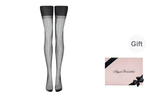 Agent Provocateur Thigh high Socks Women's Black