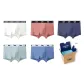 5 Pack (White+Red+Navy Blue+Gray+Blue)
