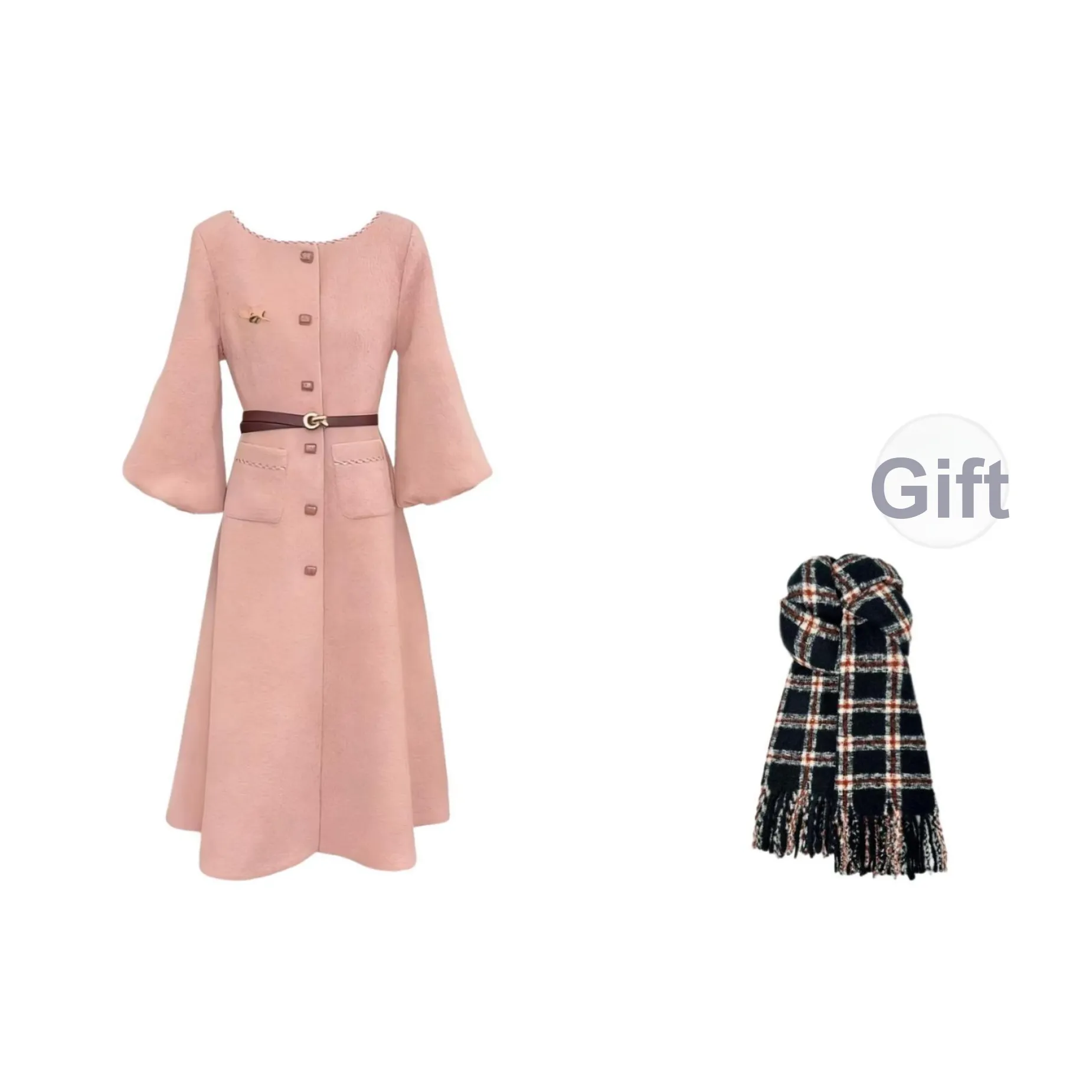 GHPC Длинное платье с длинными рукавами женское