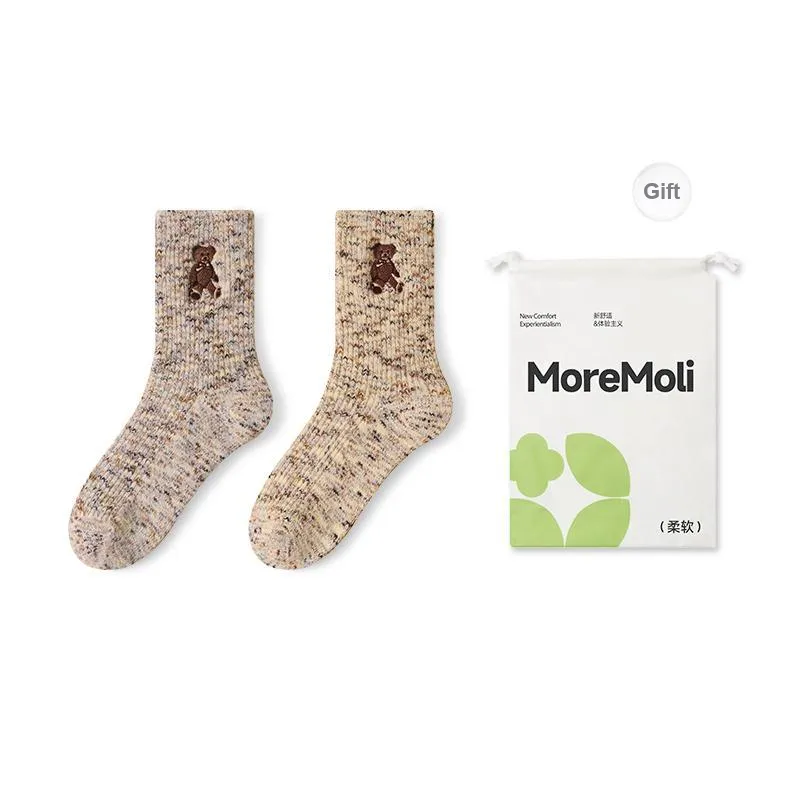 Moremoli Mid Calf Socks Women's 2 Pack-0