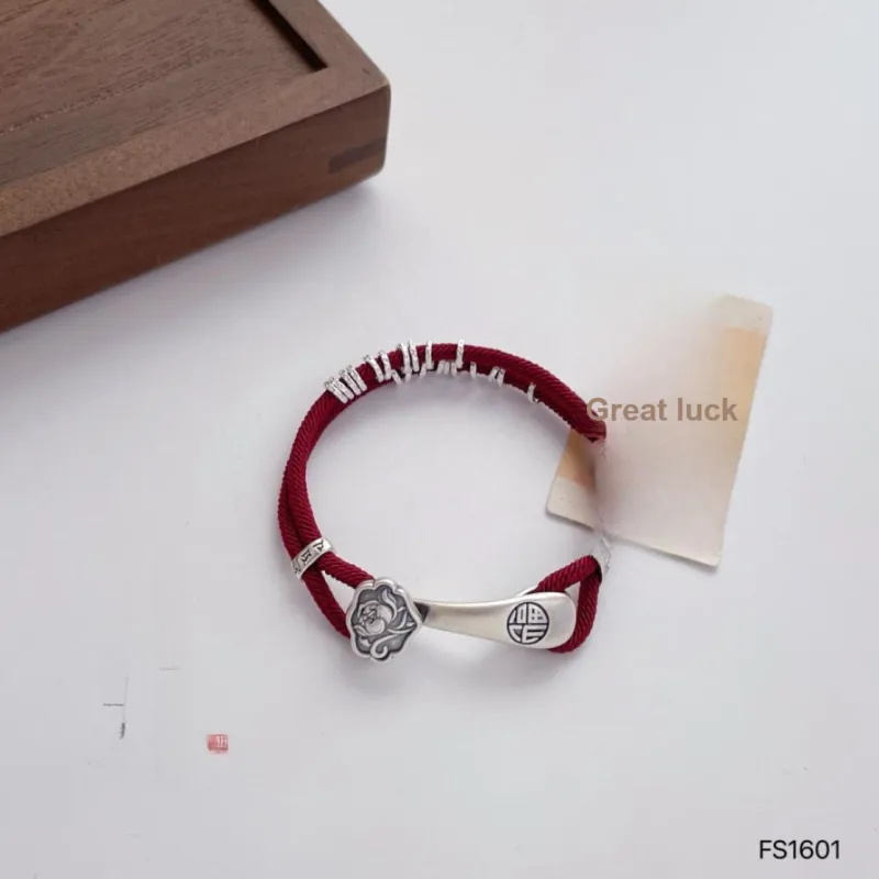 U state 999 Fine Silver Bracelets Unisex-2