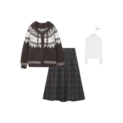 Комплект с юбкой Ice Cream And Whale для женщин