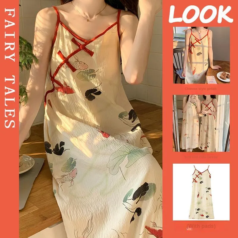 Good fortune Women's Nightgowns-1