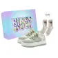Green+Gift Socks+Exclusive Shoe Box
