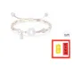 Lotus Peaceful Buckle Rope Bracelet[Pink]