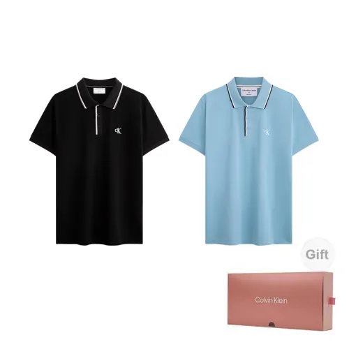 Calvin Klein Father's Day Gift Box Series Polo Shirts Men