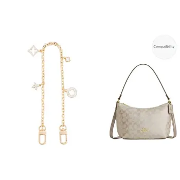 Ingenuity Handmade Alloy Metal Bag Accessory Bag Strap Women's Gold Tone
