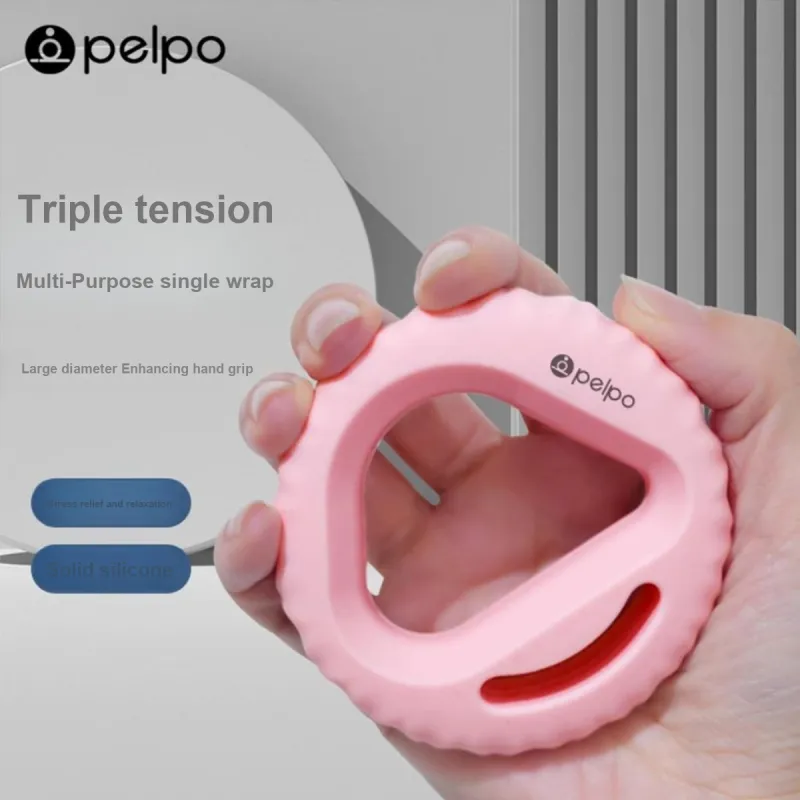 Pelplo O Silhouette Grip Solid Silicone Material Home Indoor Office All Unisex Wrist Fitness Training Loop-2