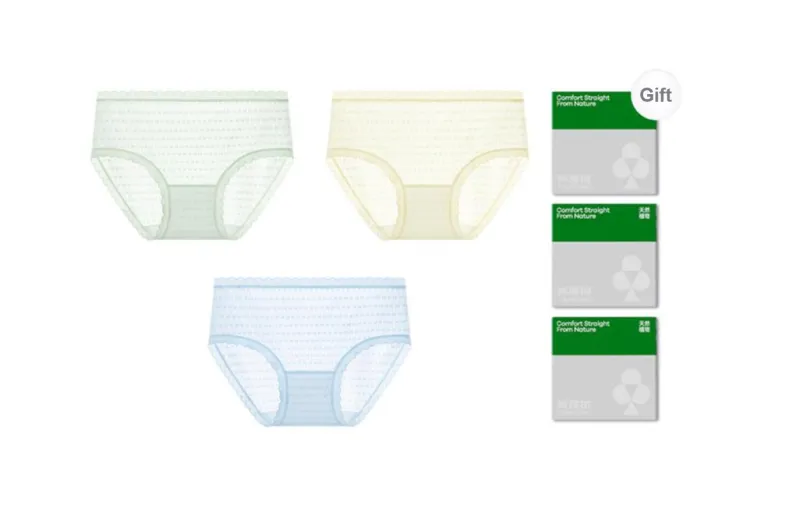 YOUKESHU Underpants Women's Box 3 Pack-15