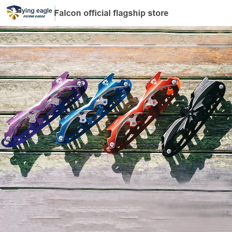 FLYING EAGLE Inline Skates Aluminum Alloy Outdoor Unisex Camouflage Gray-5