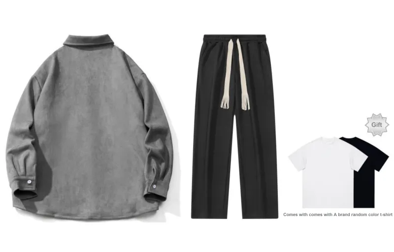 MISTEEZ Shirt Matching Sets Unisex-4