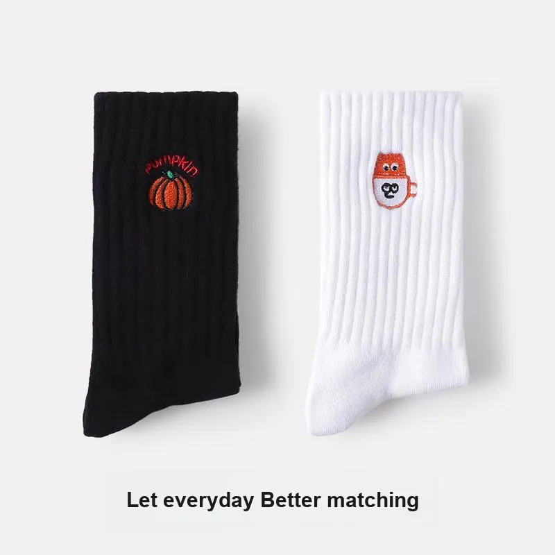 Primeet Mid Calf Socks Unisex 5 Pack-41