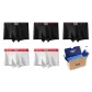 5 Pack (Black+Black+Black+White+White)