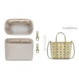 [Beige Exclusive]Beige Fleece Liner+Ecru Abrasion-Resistant Buckle *Comes with Metal Protective Ring