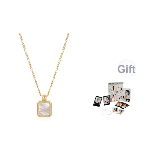 Amber Lollipop Жемчужная раковина Ожерелья Женские Коробка