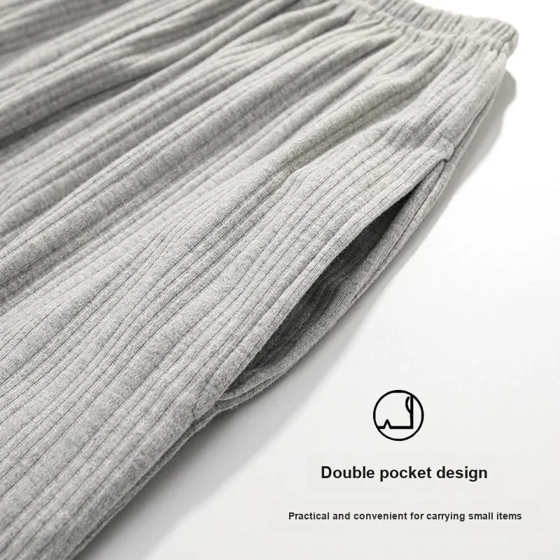 Mulong Family Pajama Pants Men's Light Heather Gray-2