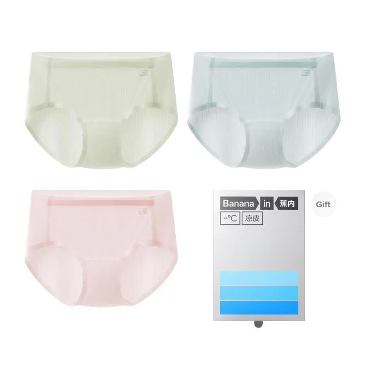 Bananain Underpants Women's Box 3 Pack-8