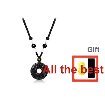 Chongqing Gold Store Chalcedony Necklaces Unisex