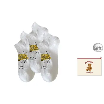 Caramella Ankle Socks Unisex Shopping Bag Combo Set