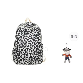 URBAN FOREST Nylon Backpack Unisex Black/Blue/Pink/Brown