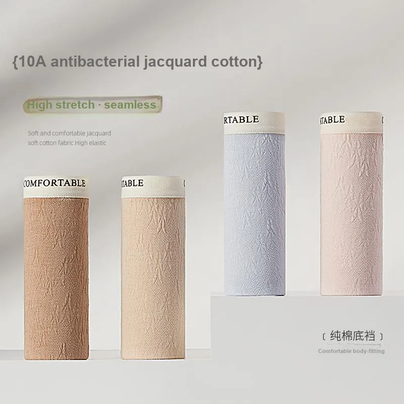 XIA.WA.ZHI.XIU Underpants Women's Box 4 Pack-4